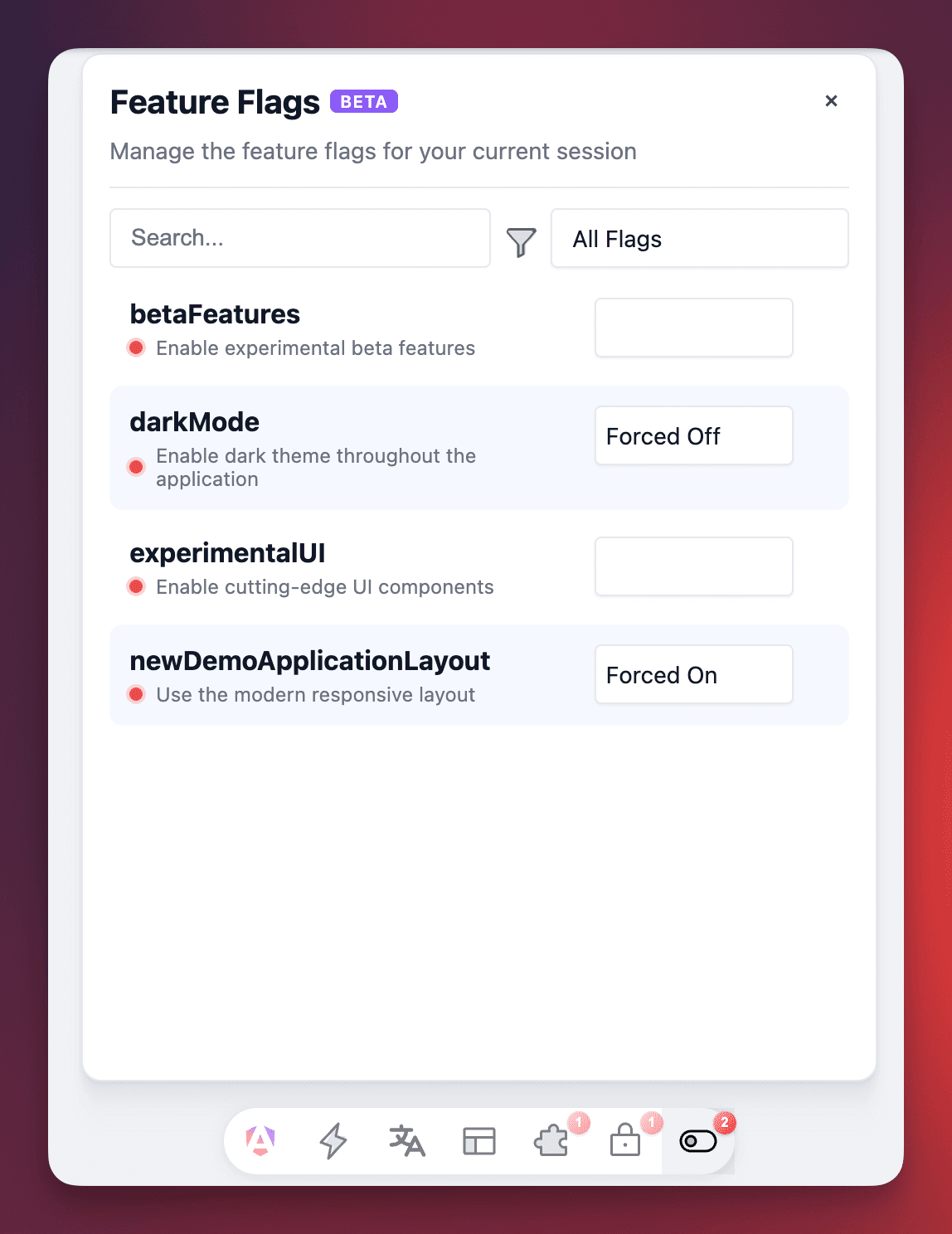 Screenshot of the Permissions panel showing permissions like Can Edit, Can Delete, and Admin Access with grant and deny toggle options